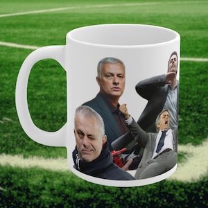 Jose Mourinho-compilatie | grappige meme voetbalmok | koffie 11oz mok cadeau cadeau opa vader echtgenoot zoon broer vriendje