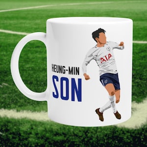 Son Heung-Min | Tottenham Hotspur | Football Fan Mug