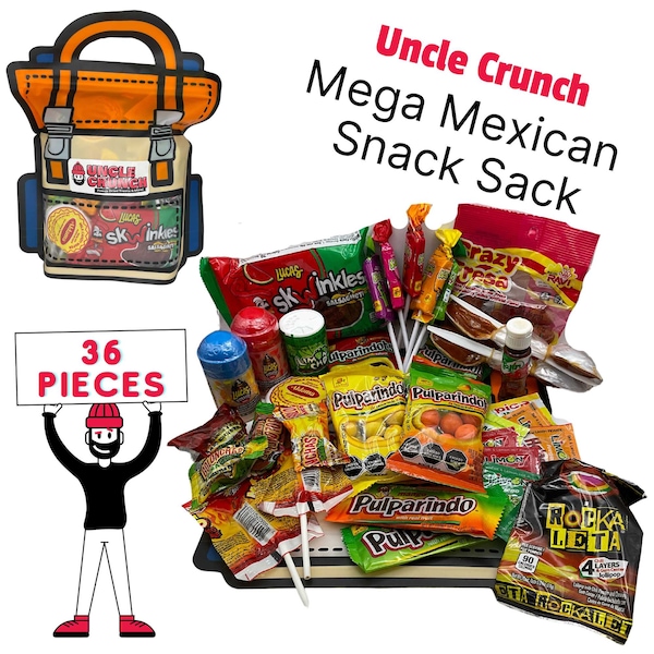 Uncle Crunch Mega Mexican Snack Sack