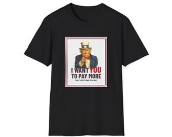 Funny Trump Uncle Sam Parody Shirt: Inflation Humor Tee