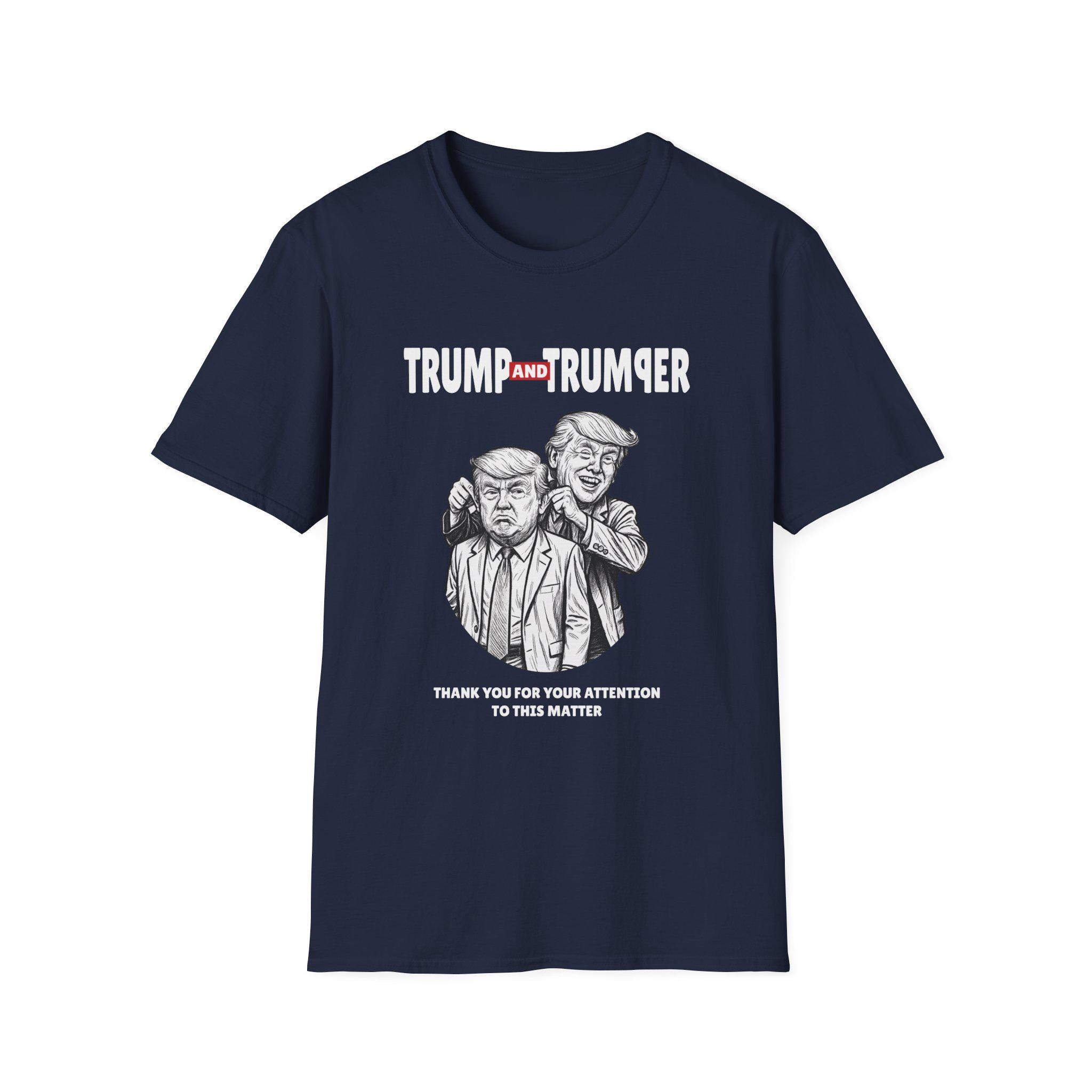Funny Trump and Trumper Shirt | Dumb & Dumber Parody | Humorous