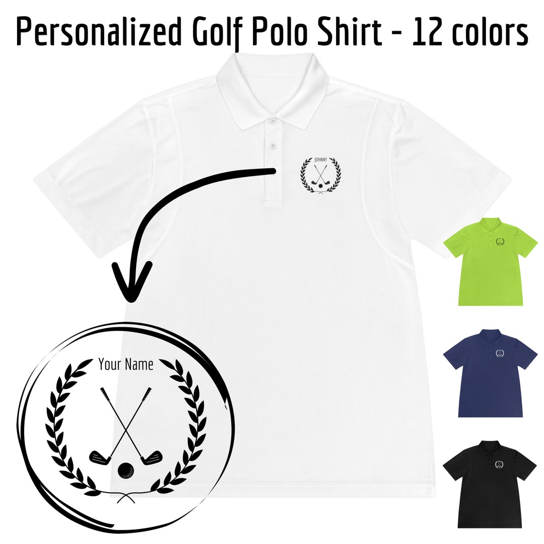 【Custom Your Name】Mens GOLF Polo Shirt main image 1