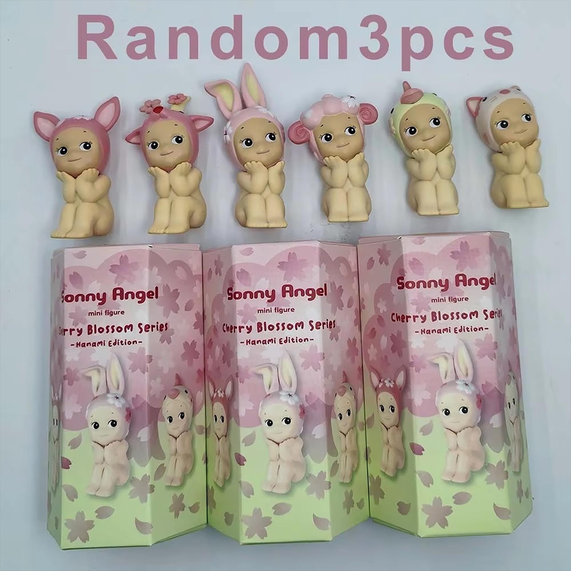 Sonny Angel Sitting Cherry Blossom Series Hanami Edition Random