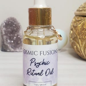 Psychisches Ritualöl - Wahrsagung und Hellsicht - Intuition & Spirituelle Verbindung - Traumzauber