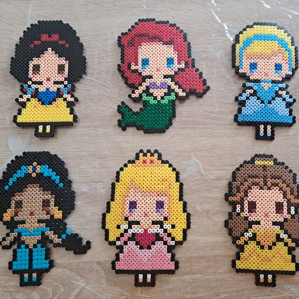 Pixel Art Princesses Disney