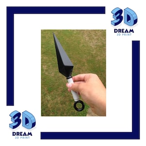 Kunai From Naruto High Quality 3D Printer Files 3D STL model Print ,STL File,3D Digital Printing STL File for 3D Printers 3d printer
