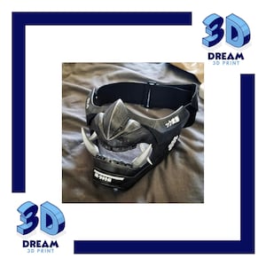 Oni Punk Mask 3D Print Model (STL File)