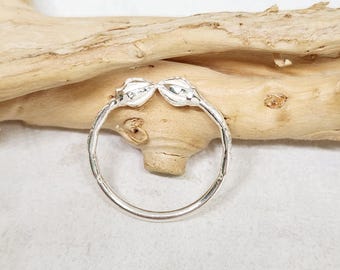 925 GENUINE Sterling Silver Bracelet RING, Cocoa Pod RING, Silver Cocoa Pod Bayra Ring, Hand Carved Bangle Ring, West Indian Jewelry