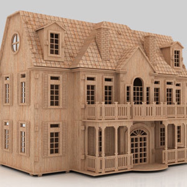 Manor House 1:24th scale Dolls House Kit