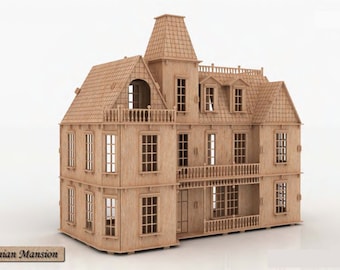 The Bostonian Mansion 1:24th scale dolls house kit