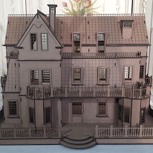 Kit de casa de muñecas a escala 1:24 de La Mansión Gótica