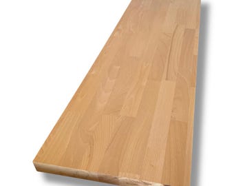 Gradino per scale in legno di faggio evaporato 30x300x1000 mm