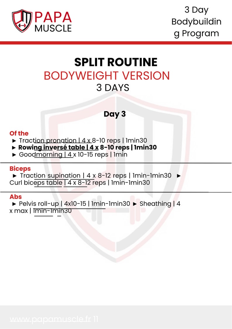 bodybuilding program image 3