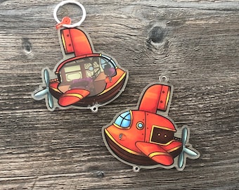 El llavero agitador abierto Bostonius (más dijes)