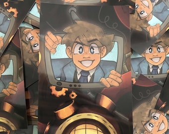 ANTIGUO STOCK - Pósters de villanos del Profesor Layton