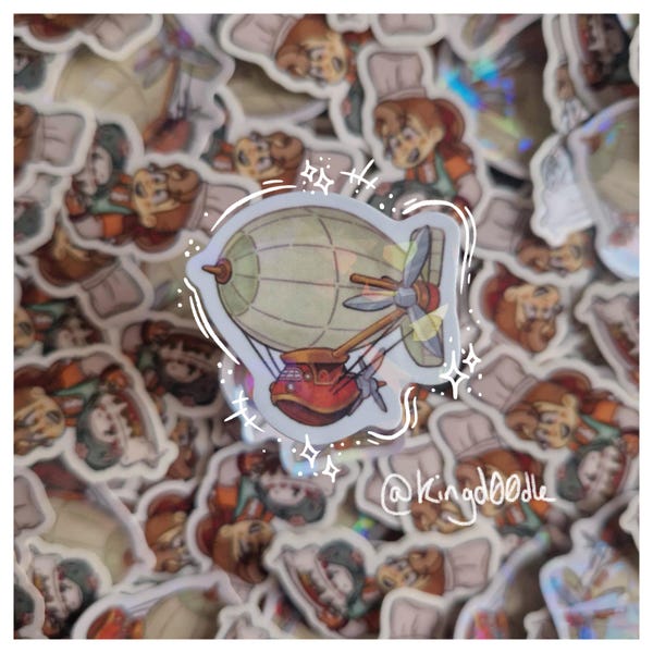 Professor Layton Themed Stickers