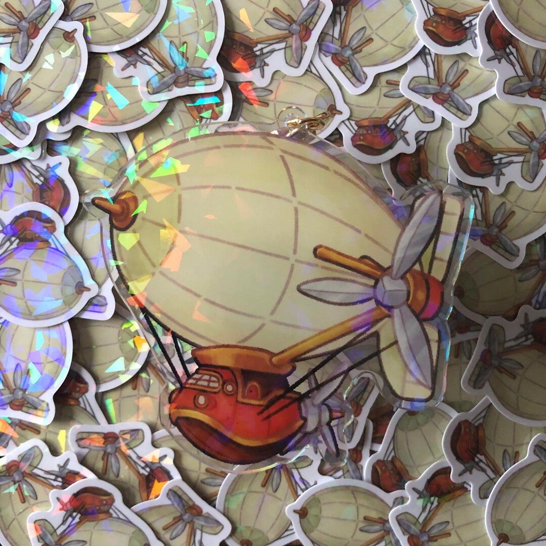 Bostonius Holographic Keychain: Professor Layton - Etsy