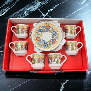 Turkish Coffee Set Gift - Coffee Cup - Custom day gifts - Christmas gift box
