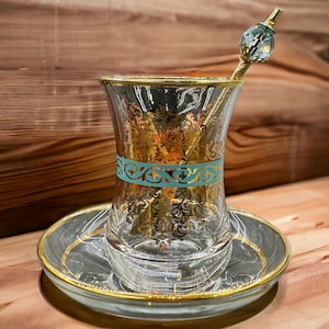 Turkısh Tea Set - Tea Cup - Handmade Tea Set - Custom Day Gifts - Christmas Gifts