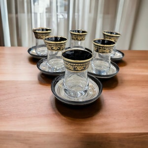 Turkısh Tea Set - Tea Cup - Handmade Tea Set - Custom Day Gifts - Christmas Gifts