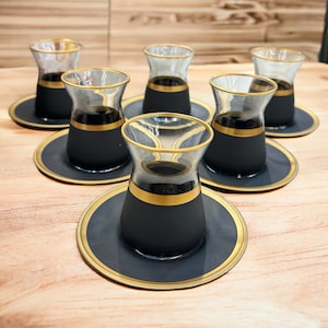 Turkısh Tea Set - Tea Cup - Handmade Tea Set - Custom Day Gifts - Christmas Gifts