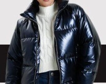 PDF sewing pattern of padded jacket size 44