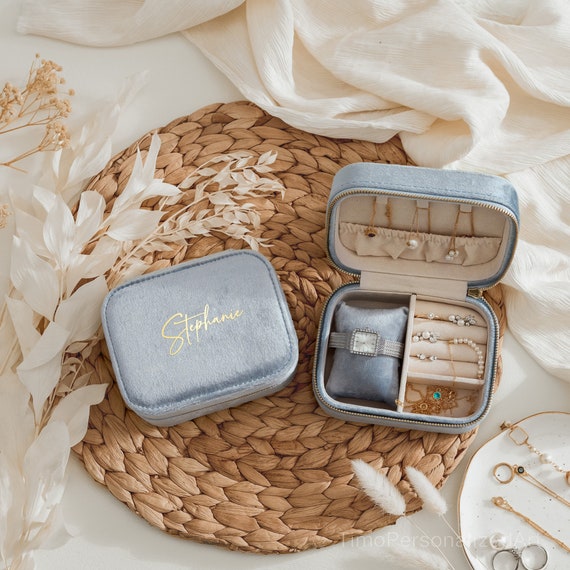 Jewelry Travel Organizer For Women Personalized Travel Jewelry