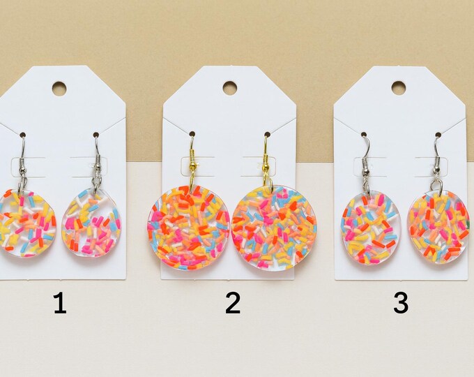 Life is Better with Sprinkles Earrings