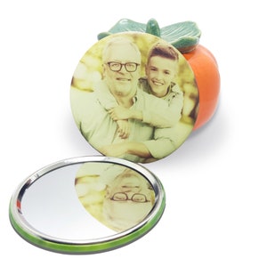 Personalized Compact Mirror Capture Cherished Memories image 5