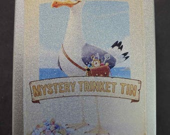 Snicker's Snatch Mystery Treasure Tin, Mystery Trinkets, Surprise Tin of Objects, Treasure Mystery Seagull Stash