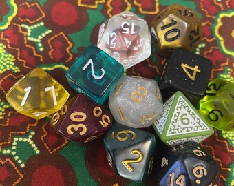Würfel-Adventskalender 2025 - Mystery Würfel Set Für Rollenspiele & Brettspiele