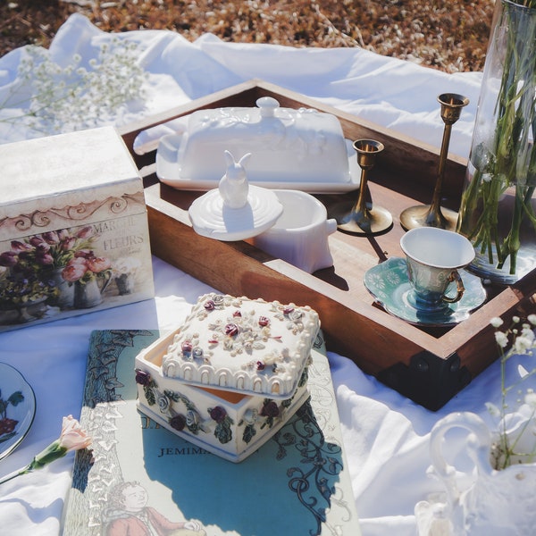 Mystery thrift box | Home Decor Box | Gift box | Vintage item box | Rustic Home Decor | Cottagecore mystery box
