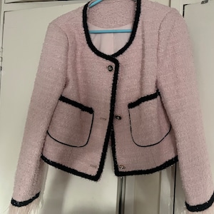 Pink Tweed ladies jacket