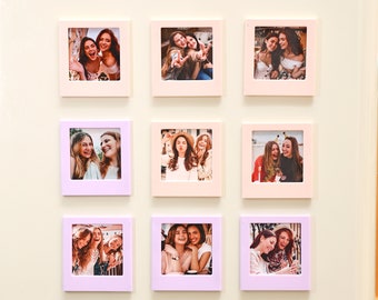 Personalized Fridge Magnet Photo Prints, Personalized Photo Gift for New Home, Housewarming Gift Fridge Magnet Set,Birthday Gift for Couples