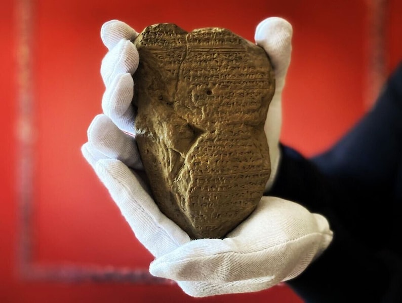 Babylonian Sumerian Map of the World/ Imago Mundi/clay Tablet Replica Etsy