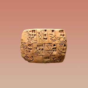 Beer Ration Tablet - Replica of Ancient Mesopotamian