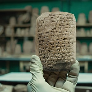 Epístola de Amarna: correspondencia diplomática de Abi-milku de Tiro al faraón de Egipto - Réplica de tableta