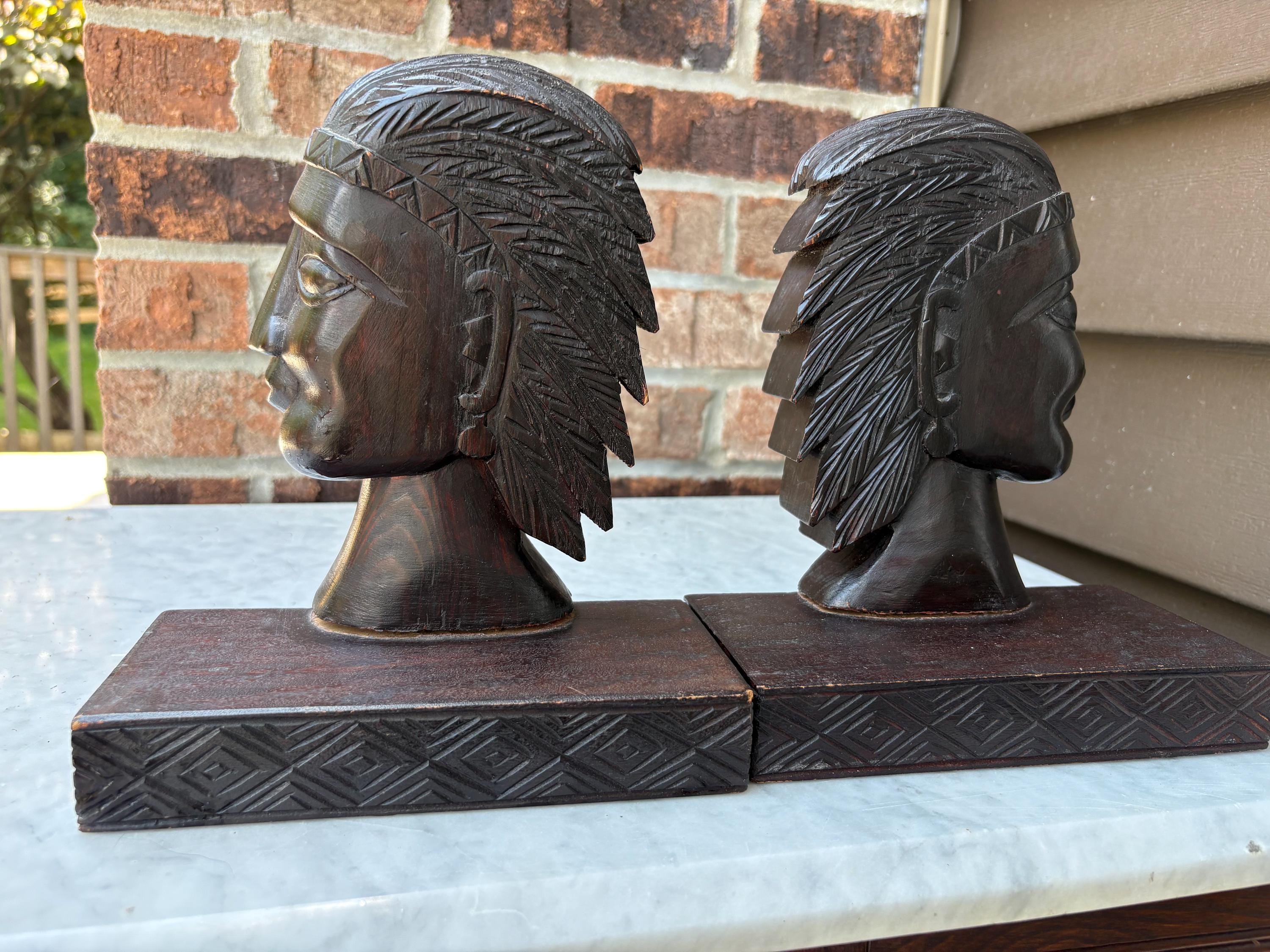 Indian Bookends - Etsy