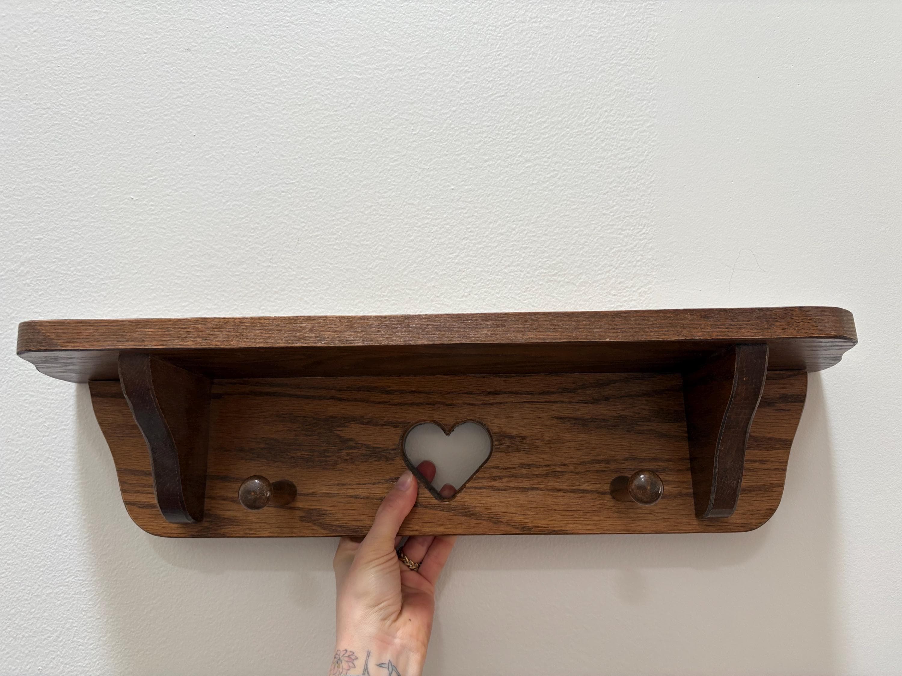 Heart Cut Out Shelf - Etsy