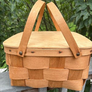 バスケットビル Basketville バスケット アンティーク ヴィンテージ Vermont Basketville Basket - Etsy