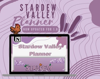 Stardew Valley Notion Planner [1.6 Version]