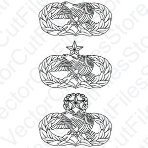 US Air Force Aircraft Maintenance Insignia Vector File