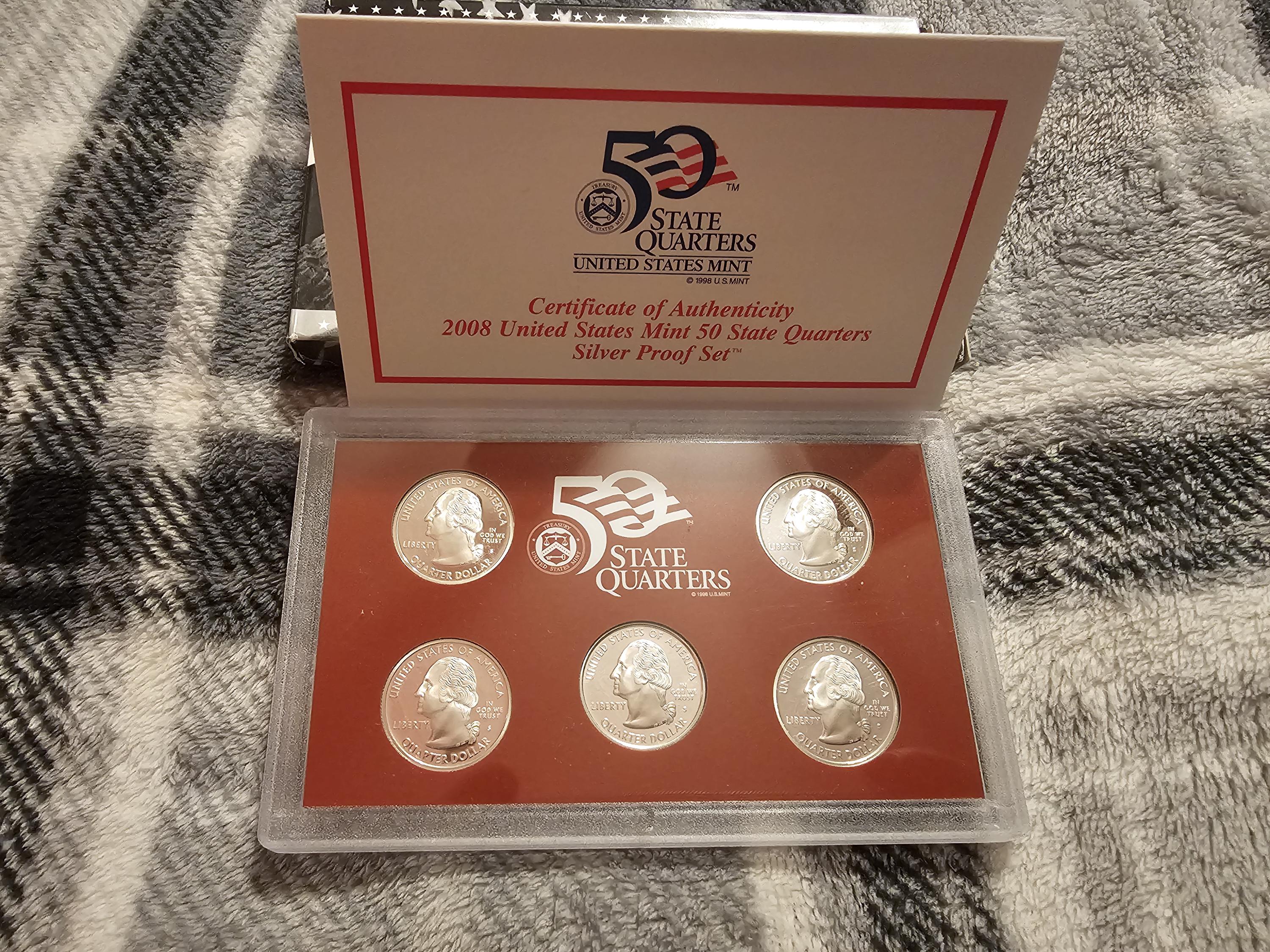 Silver mint proof set - Etsy 日本