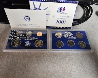 2001 US Mint Proof Set