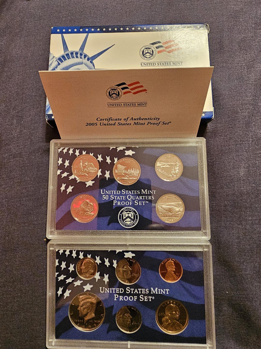 2005 United States Mint Proof Set - Etsy