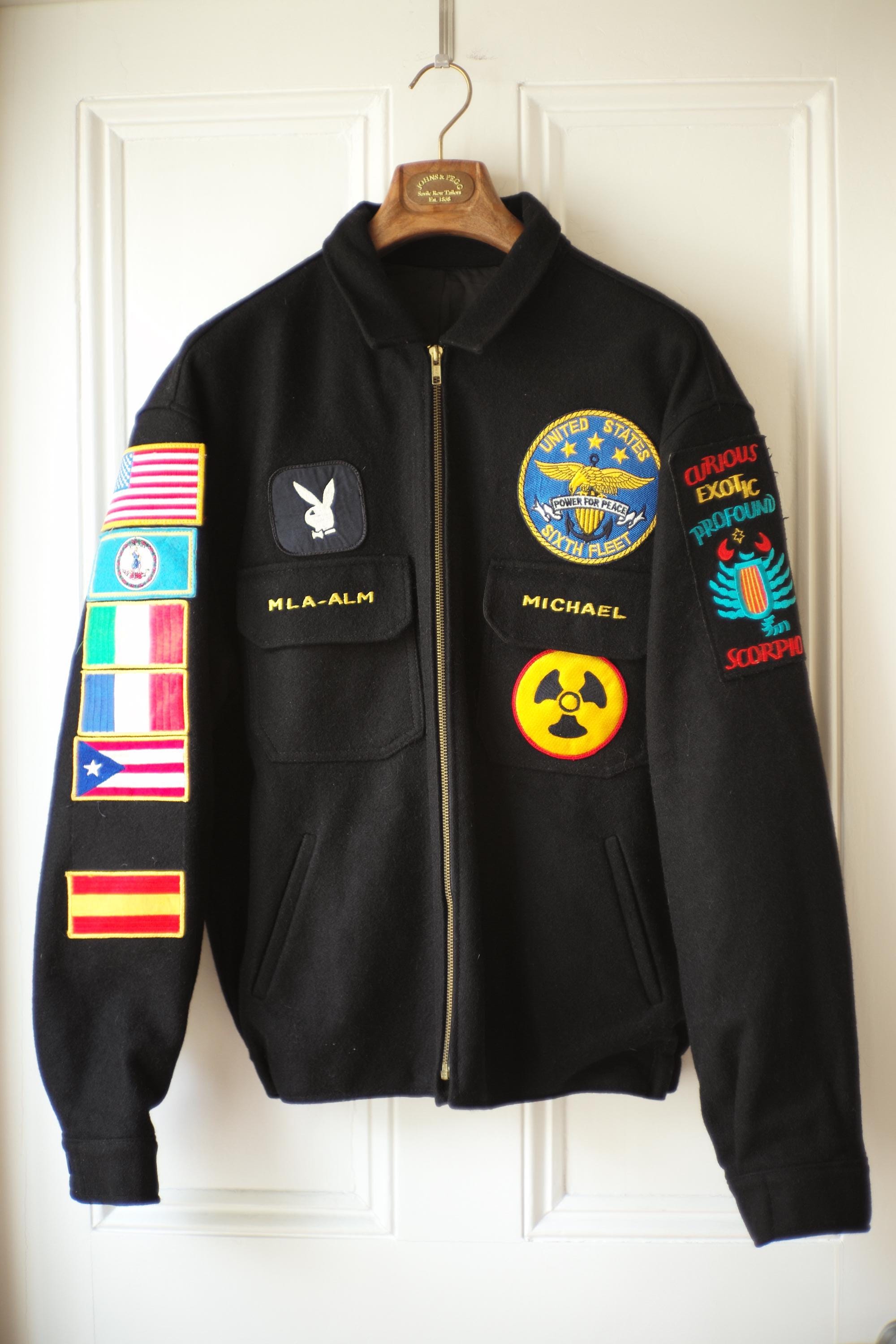 中川大志着用✨希少 80s u.s navy souvenir jacket L $_12.JPG?set_id=880000500F