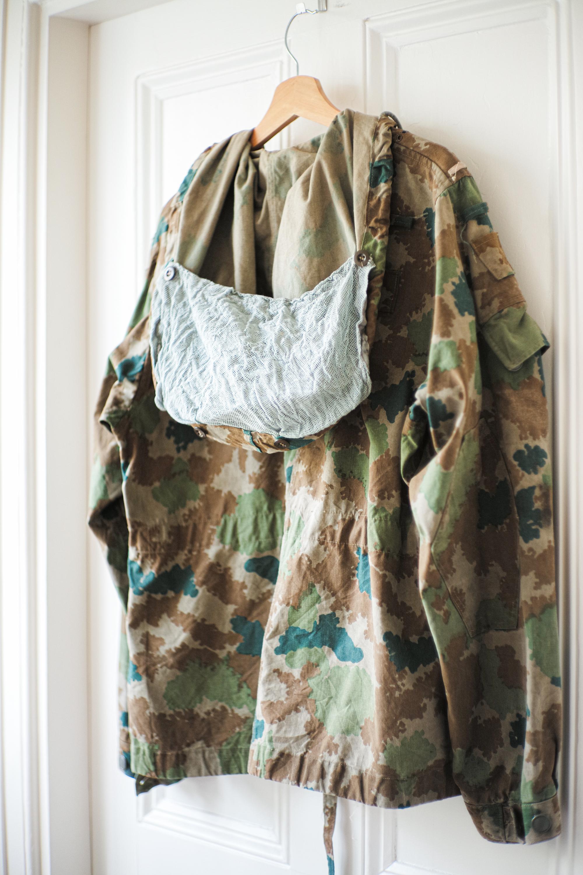 60s 【East Germany Army Blumentarn Camo】 60's] East German Army Blumentarn Camouflage Sniper Jacket