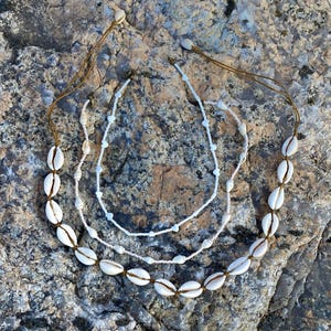Shell necklaces complect Shell choker Shell Necklace Natural White Conch Shell Necklaces Beach / holiday/ festival/ mermaid/