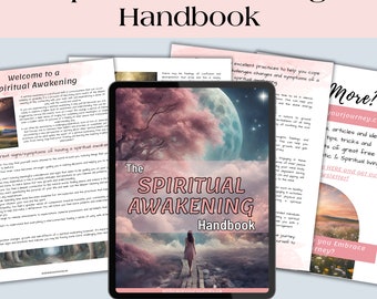 A Spiritual Awakening Guide to Support you Through your Transformation. Spiritual Health and Wellness E-Book with Simple Holistic Practices