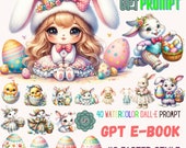 Easter AI Art Prompt Guide eBook PDF - 40 ChatGPT & Dall-E3 Inspired Ideas - Digital Download for Creative Easter Projects